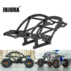 INJORA Kangaroo Carbon Fiber Chassis Frame Kit For 1/18 TRX4M