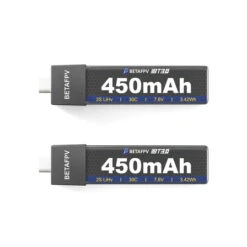 BetaFPV BT3.0 450mAh 2S Battery (2PCS)