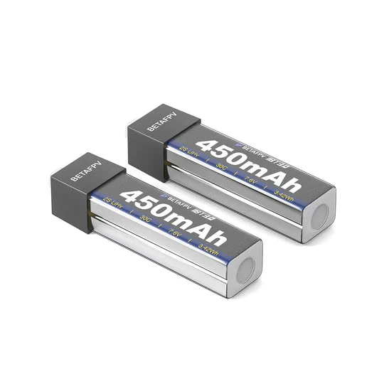 BetaFPV BT3.0 450mAh 2S Battery (2PCS) - Image 3