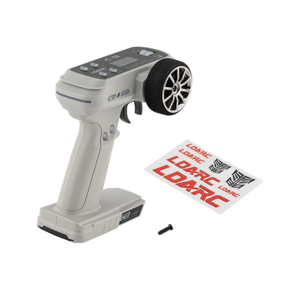 LDARC CT01 8 Channel Surface Radio For RC Car & Tank & Boat - WHITE