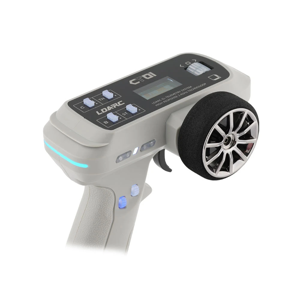 LDARC CT01 8 Channel Surface Radio For RC Car & Tank & Boat - WHITE - Image 4