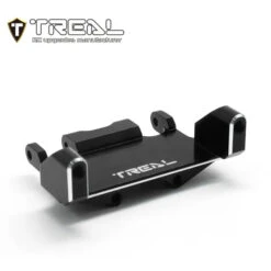 TREAL AX24 Aluminum 7075 Servo Mount Compatible With EMAX Servo For 1/24 Axial AX24 XC-1 4WS Crawler (BLACK)