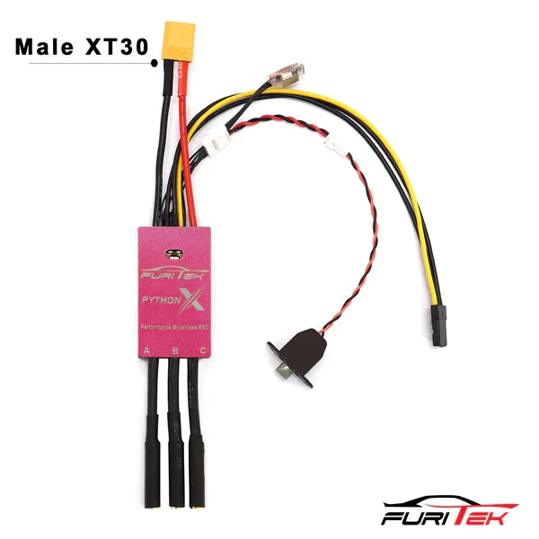 FURITEK PYTHON X TEAM SPEC 80A/120A BRUSHED/BRUSHLESS ESC FOR 1/10 RC CRAWLERS WITH BLUETOOTH - Image 2