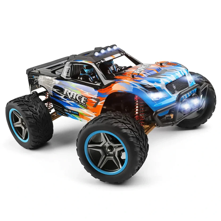 WLtoys 1/10 2.4G 4WD 55KM/H Brushless High Speed Racing Car Remote Control Crawler BigFoot Monster Truck - Image 6