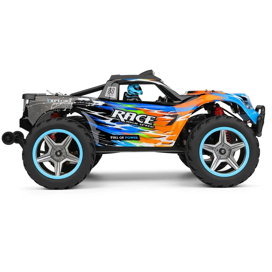 WLtoys 1/10 2.4G 4WD 55KM/H Brushless High Speed Racing Car Remote Control Crawler BigFoot Monster Truck - Image 3