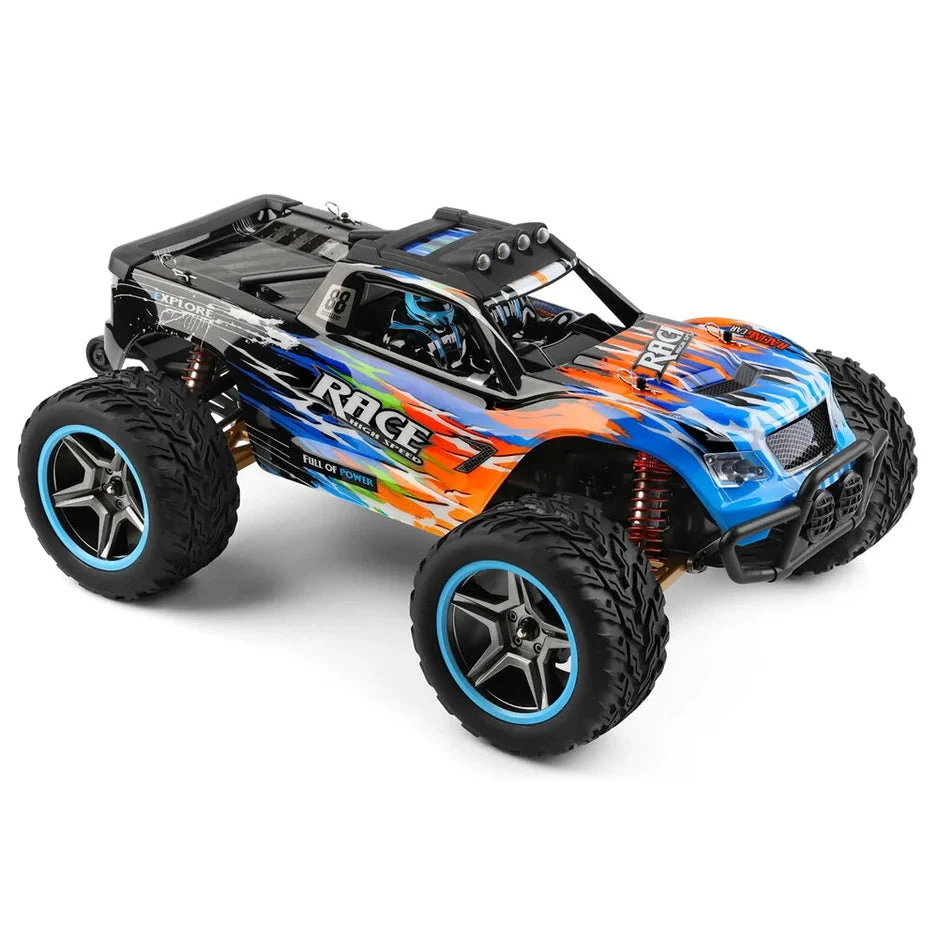 WLtoys 1/10 2.4G 4WD 55KM/H Brushless High Speed Racing Car Remote Control Crawler BigFoot Monster Truck - Image 5