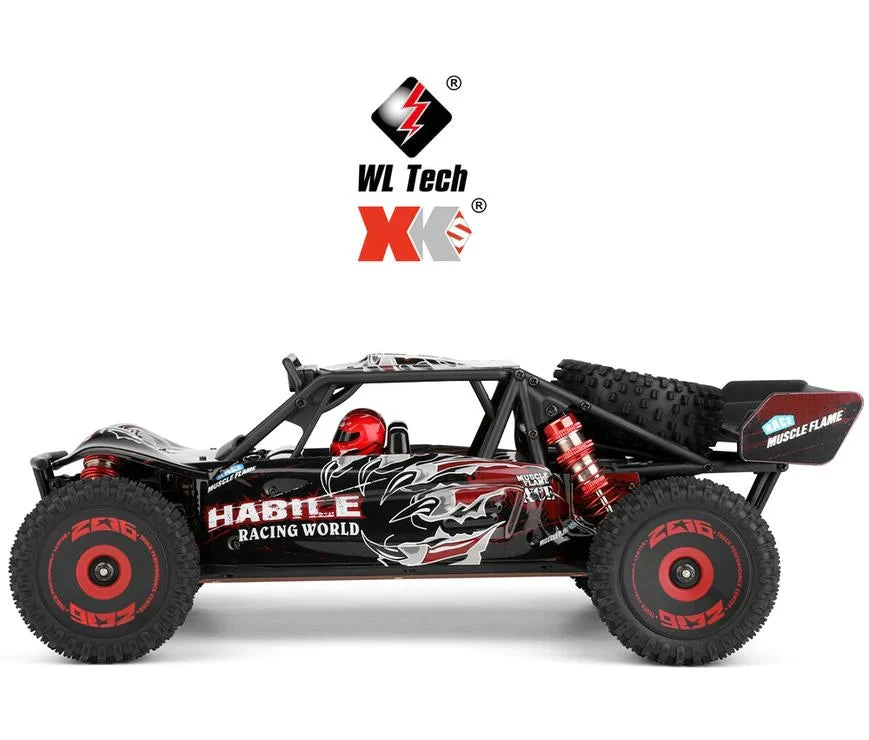 WLtoys 1/12 Brushless 4wd 75Km/h RC Electric Truck RTR - Image 6