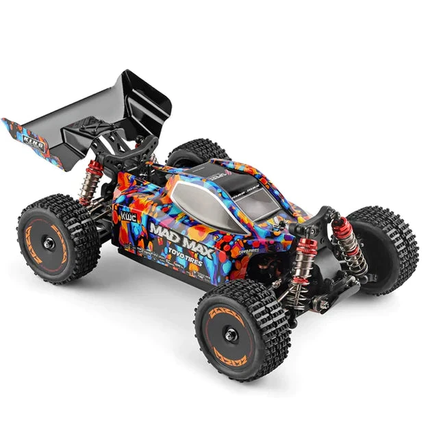 WLtoys 1/18 High-Speed 75km/h Electric 4WD 2.4G Brushless Racing RC Car - Image 6