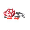 NEXX Racing Mini-Z 2WD MR015/02/03 LCG 98-102mm Alu 7075 Bracelet Round Motor Mount (RED)