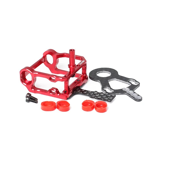 NEXX Racing Mini-Z 2WD MR015/02/03 LCG 98-102mm Alu 7075 Bracelet Round Motor Mount (RED)