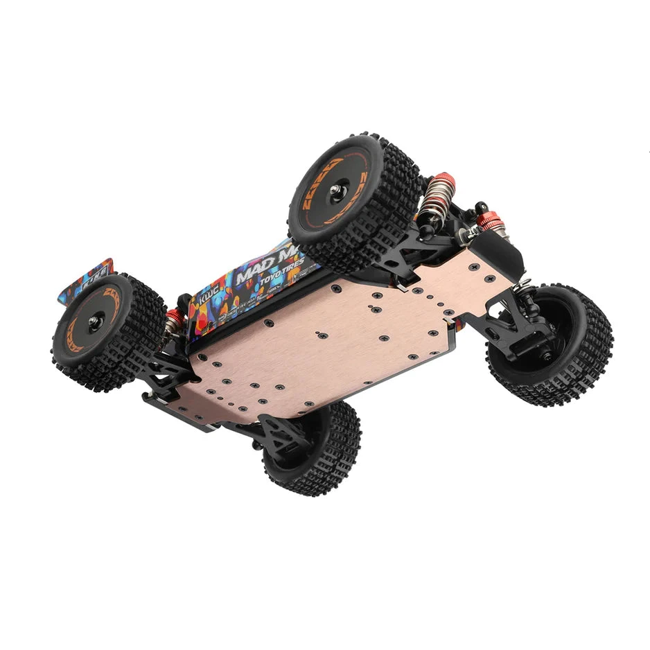 WLtoys 1/18 High-Speed 75km/h Electric 4WD 2.4G Brushless Racing RC Car - Image 3