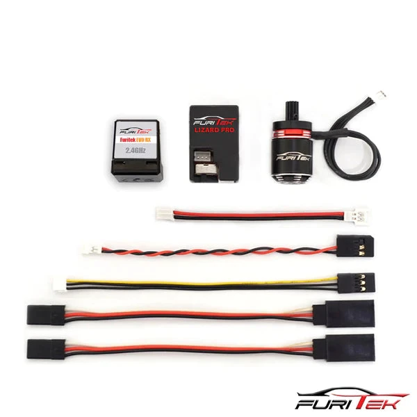 FURITEK STINGER BRUSHLESS POWER SYSTEM WITH RECEIVER FOR HOBBY PLUS CR18P EVO - Image 3