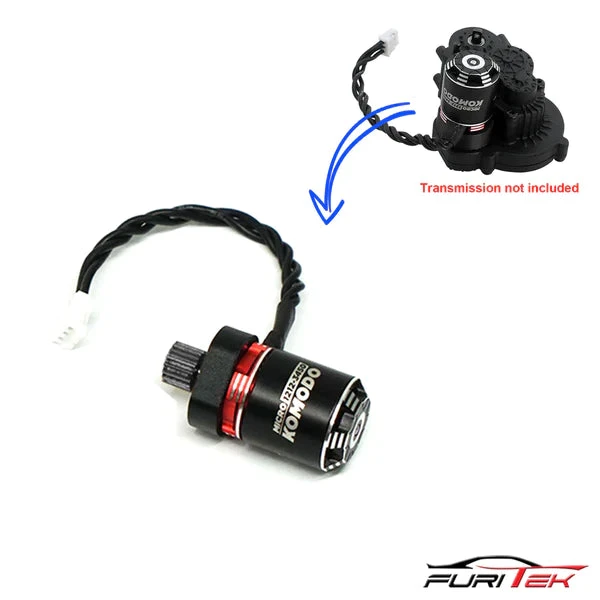 FURITEK MICRO KOMODO BRUSHLESS MOTOR WITH STEEL PINION FOR FCX24 - Image 3