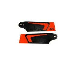 1st Tail Blades CFK 90mm (Orange)