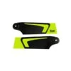 1st Tail Blades CFK 90mm (Yellow)