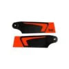 1st Tail Blades CFK 95mm (Orange)