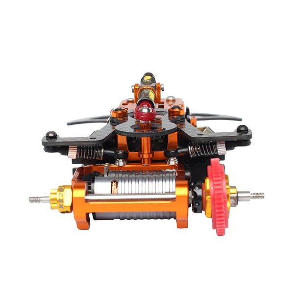 NEXX Racing Mini-Z 2WD MR015/02/03 LCG 98-102mm Alu 7075 Bracelet Round Motor Mount (ORANGE) - Image 5