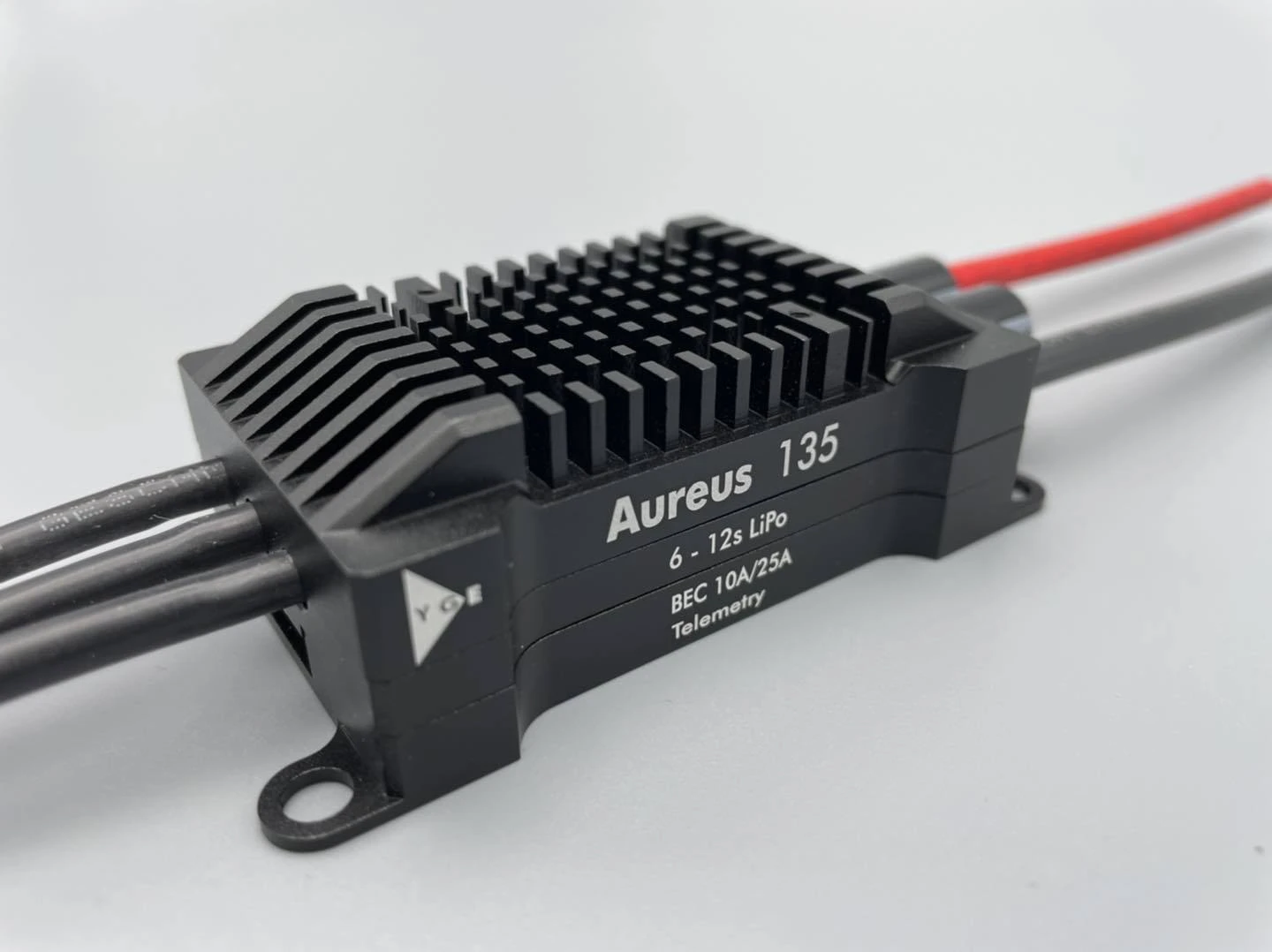 YGE Aureus 135A HV Telemetry ESC - BEC 10A / 25A Black Edition