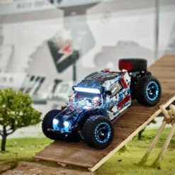 WLtoys 2.4G 4WD 1/28 30KM/H Brushed RC Off-Road Full Proportional Vehicle With LED Lights