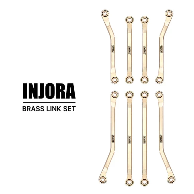 INJORA 42g Brass High Clearance Chassis Links Set For 1/18 TRX4M - Image 9