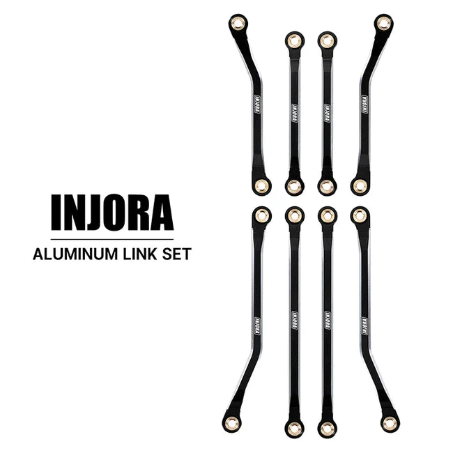 INJORA Aluminum High Clearance Chassis Links Set For 1/18 TRX4M - Image 6