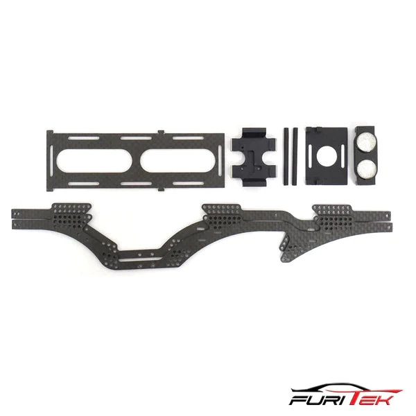 FURITEK CARBON FIBER KIT WITH ALUMINUM SKID FOR FURITEK CAYMAN PRO 6X6 SPARE PARTS - Image 3