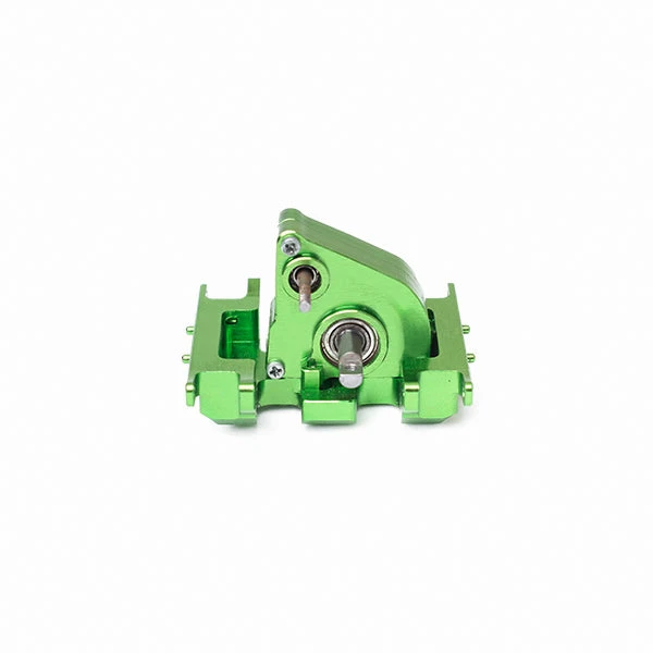 NexxRacing CNC Aluminum Gear Box For Axial SCX24 RC Crawler (GREEN) - Image 3