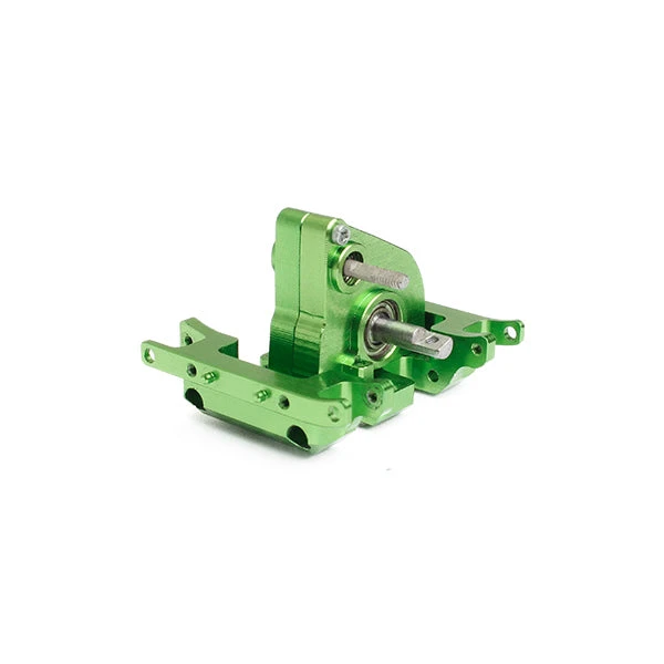 NexxRacing CNC Aluminum Gear Box For Axial SCX24 RC Crawler (GREEN) - Image 4