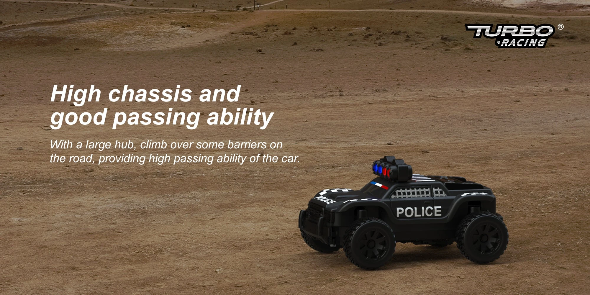 Turbo Racing C82 RTR POLICE CAR - Image 2