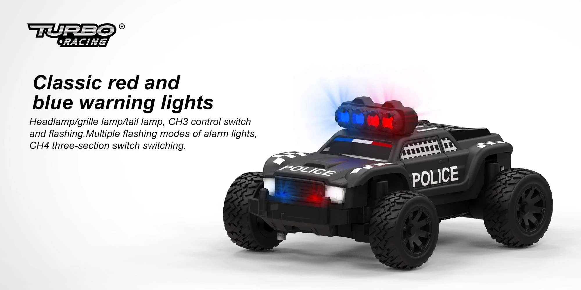 Turbo Racing C82 RTR POLICE CAR