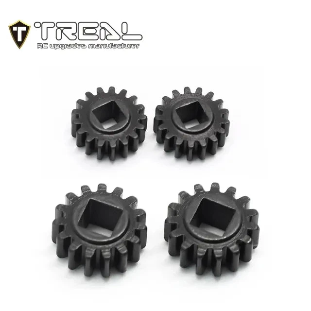 TREAL SCX24 Overdrive Portal Gears 15T/17T Harden Steel Gears Compatible With TREAL SCX24 Portal Axles