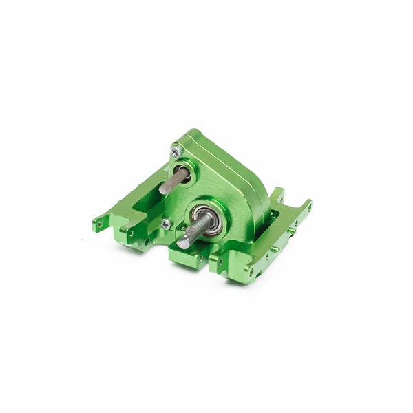 NexxRacing CNC Aluminum Gear Box For Axial SCX24 RC Crawler (GREEN) - Image 5