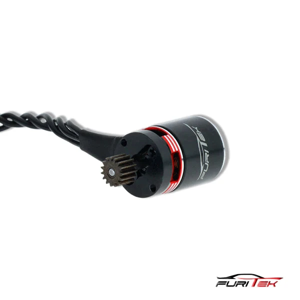 FURITEK MICRO KOMODO 1212 3450KV BRUSHLESS MOTOR WITH 15T STEEL PINION FOR FURY WAGON FX118 - Image 4