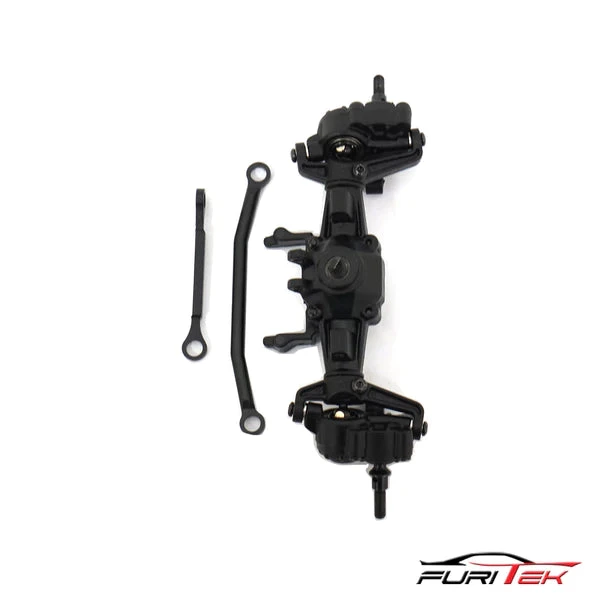 FURITEK FRONT AXLE ASSEMBLY WITH ALUMINUM STEERING LINK FOR FURITEK CAYMAN PRO 4X4 AND 6X6 SPARE PARTS - Image 2
