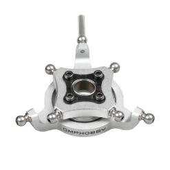 OMP M4 Helicopter Swashplate - Silver