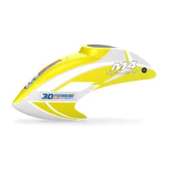 OMP M4 Helicopter Canopy - Yellow