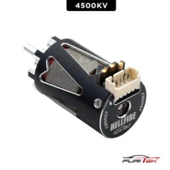 FURITEK Hellfire 1410 4500KV Sensored Brushless Motor - Black Color