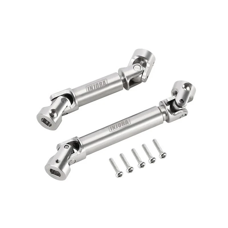 INJORA Stainless Steel Drive Shafts For 1/18 TRX4M