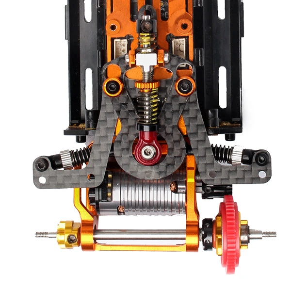 NEXX Racing Mini-Z 2WD MR015/02/03 LCG 98-102mm Alu 7075 Bracelet Round Motor Mount (RED) - Image 4