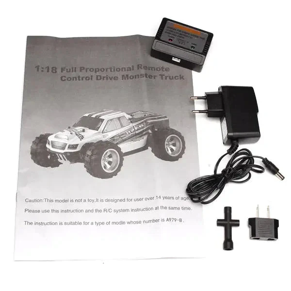 WLtoys 1:18 Truck 2.4G 4WD Remote Control Car 70km/h High Speed Off-Road Racing - Image 7