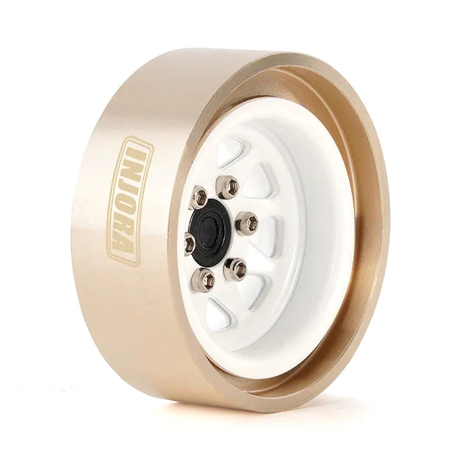 INJORA 29g/pcs Brass Inner Rings For 1/18 TRX4M 1.0 Stock Tires (4) (4M-23) - Image 3