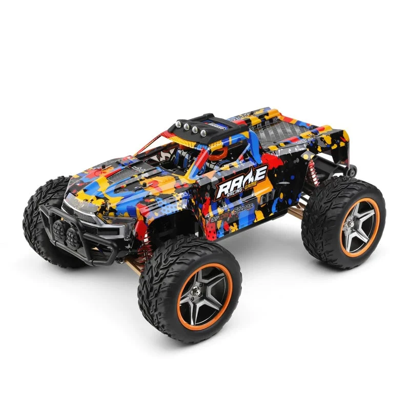 WLtoys 1/10 Brushless 4wd RC Monster Truck RTR - Blue