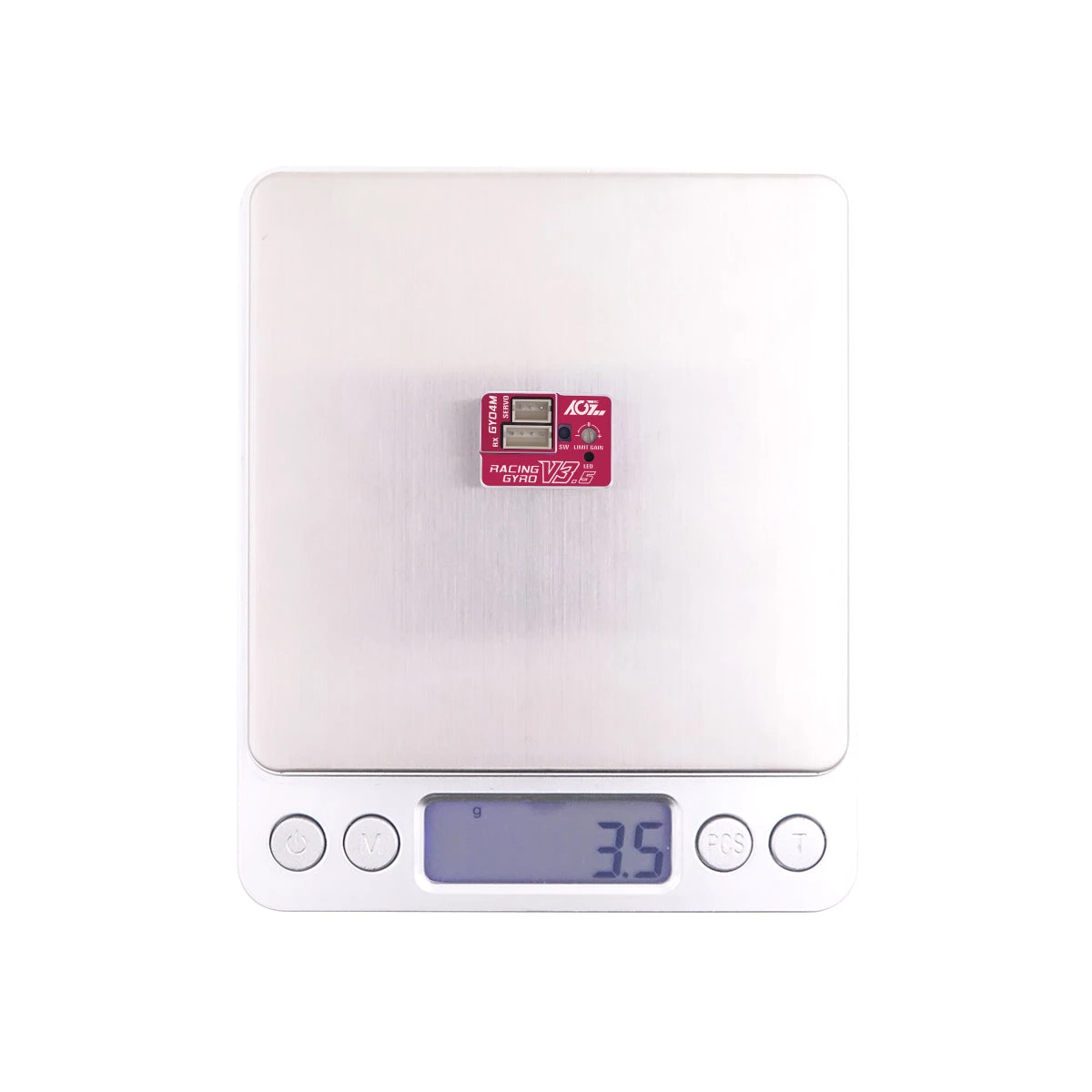 AGFRC GY04M V3.5 4G Super Light Weight CNC Steering Gyro For Mini Z / Drift Racing Cars - RED - Image 2