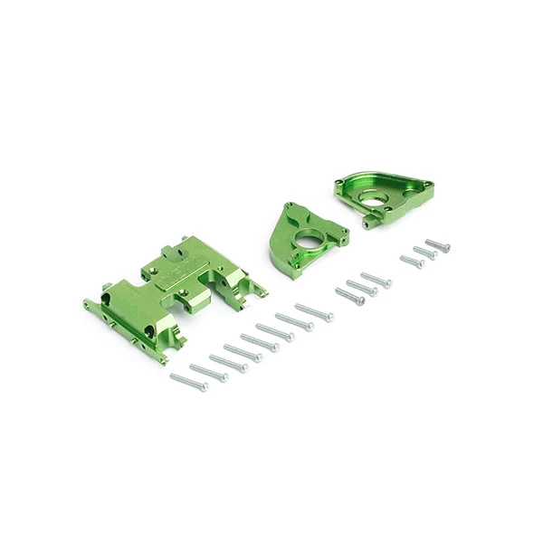 NexxRacing CNC Aluminum Gear Box For Axial SCX24 RC Crawler (GREEN)