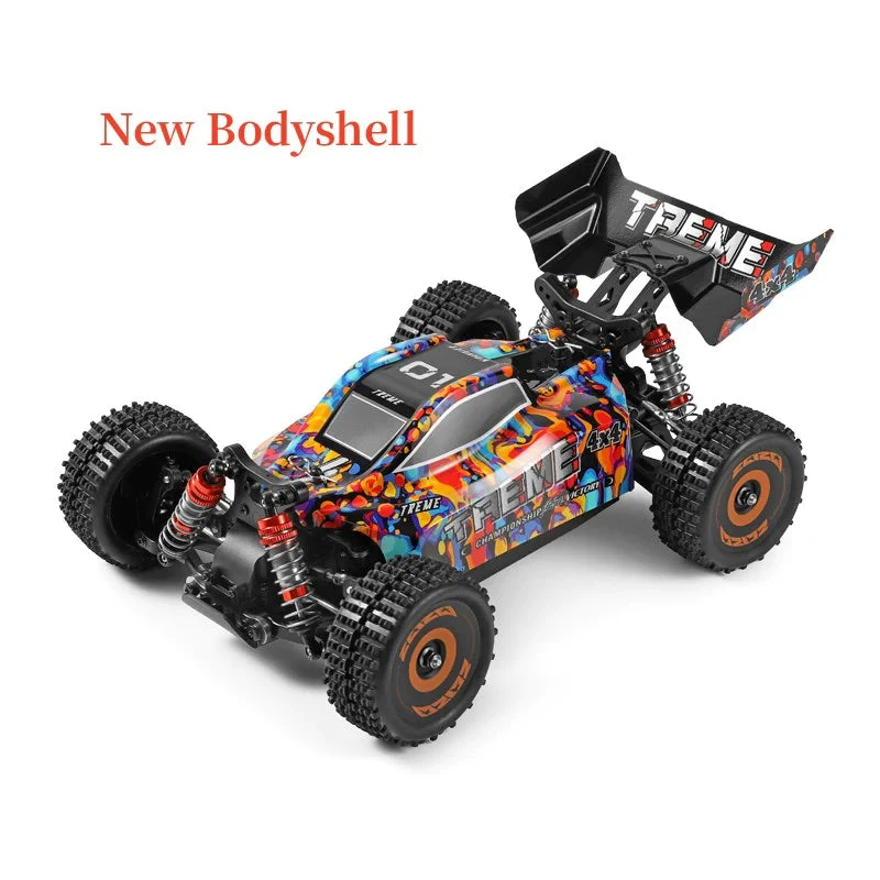 WLtoys 1/18 High-Speed 75km/h Electric 4WD 2.4G Brushless Racing RC Car