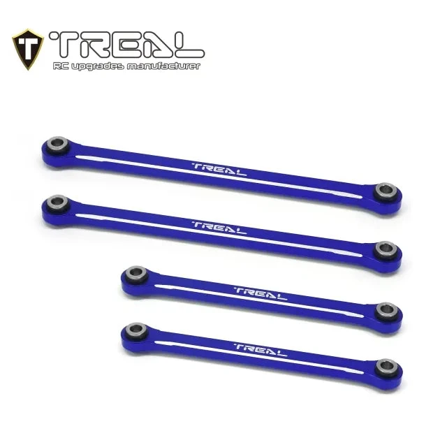 TREAL TRX-4M Lower Links Set (4pcs) Aluminum 7075 Lower Chassis 4-Links Upgrades 1/18 Scale - Image 3