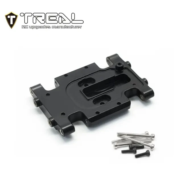 TREAL Brass Center Skid Plate CNC Machined Upgrdes Compatible With 1/24 Axial AX24 - Image 2