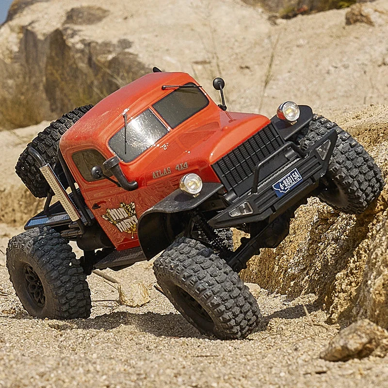 FMS ROCHOBBY 1:10 Atlas 4x4 Off-Road Truck RS - RED - Image 8