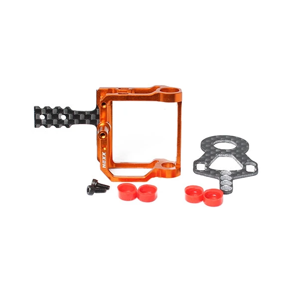 NEXX Racing Mini-Z 2WD MR015/02/03 LCG 98-102mm Alu 7075 Bracelet Round Motor Mount (ORANGE) - Image 2