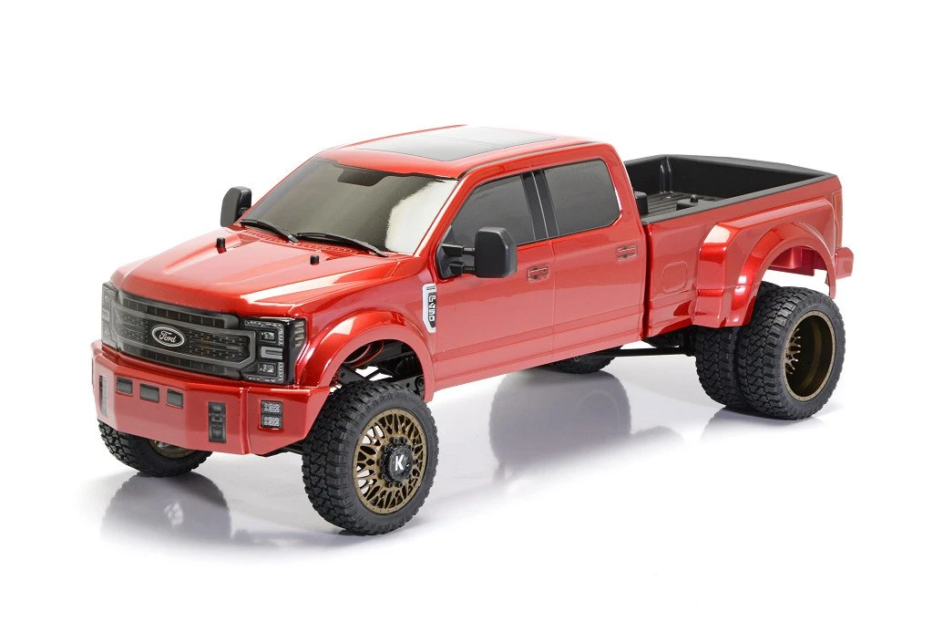 8982 FORD F450 SD 1/10 4WD RTR (RED Candy Apple) Custom Truck DL-Series - Image 2